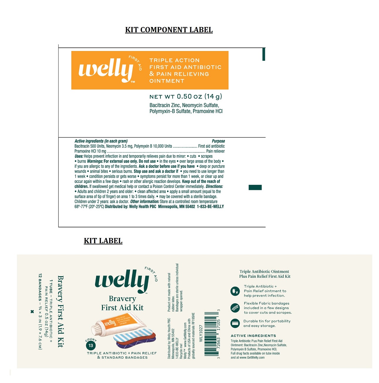 Pill image for Welly Bravery First Aid Kit