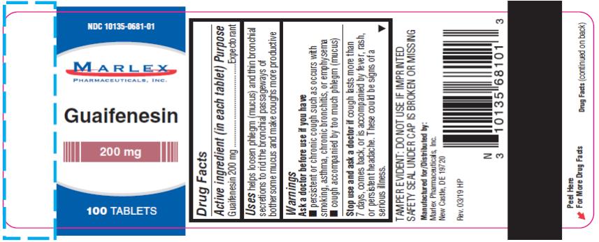 Pill image for Guaifenesin 200mg