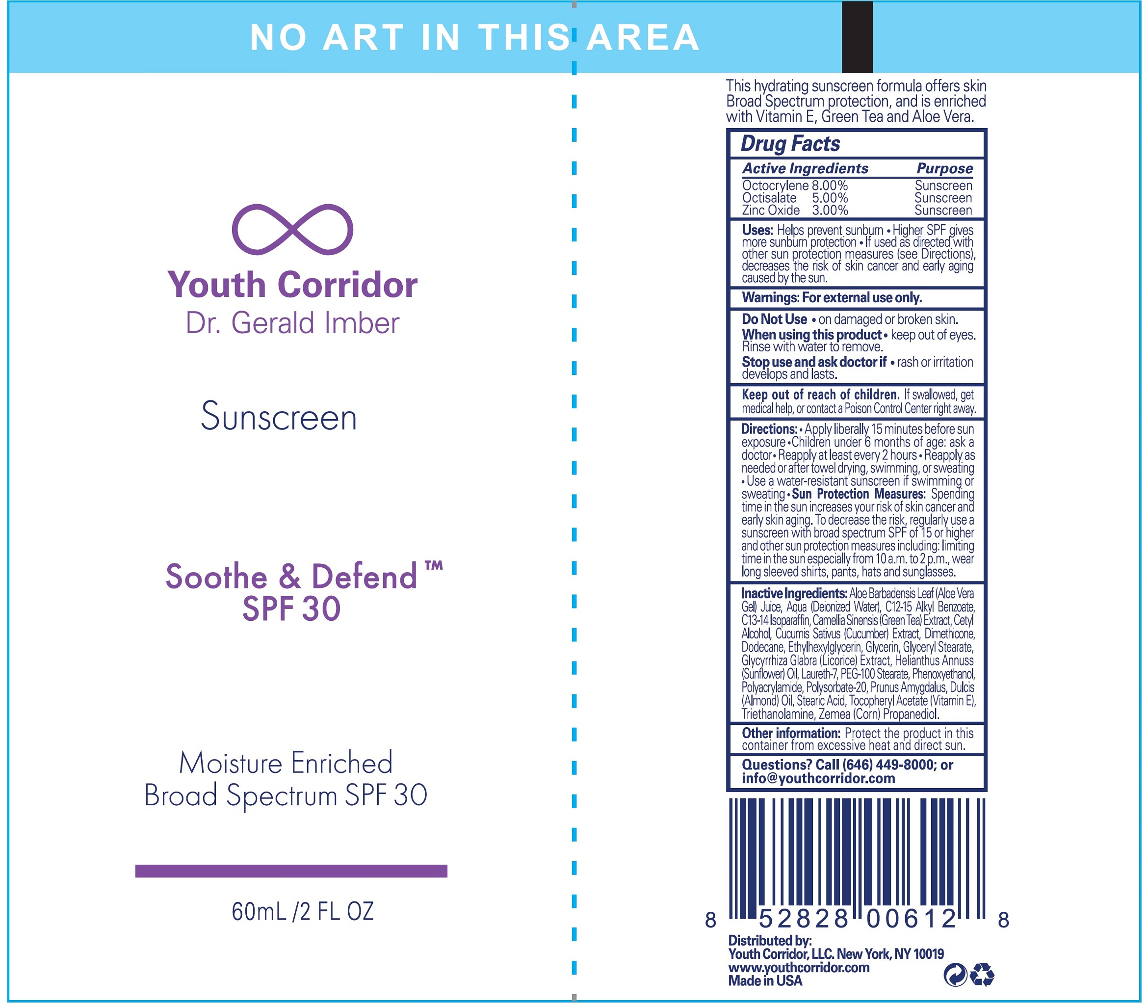 Pill image for Youth Corridor Soothe & Defend Spf-30