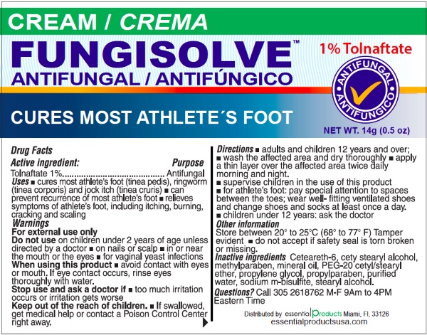 Pill image for fungisolve tolnaftate antifungal cream