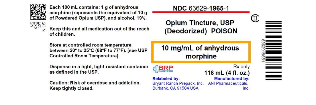 Pill image for Opium Tincture, Usp (deodorized) Cii