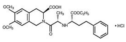 Pill image for moexipril hydrochloride tablets, coated
