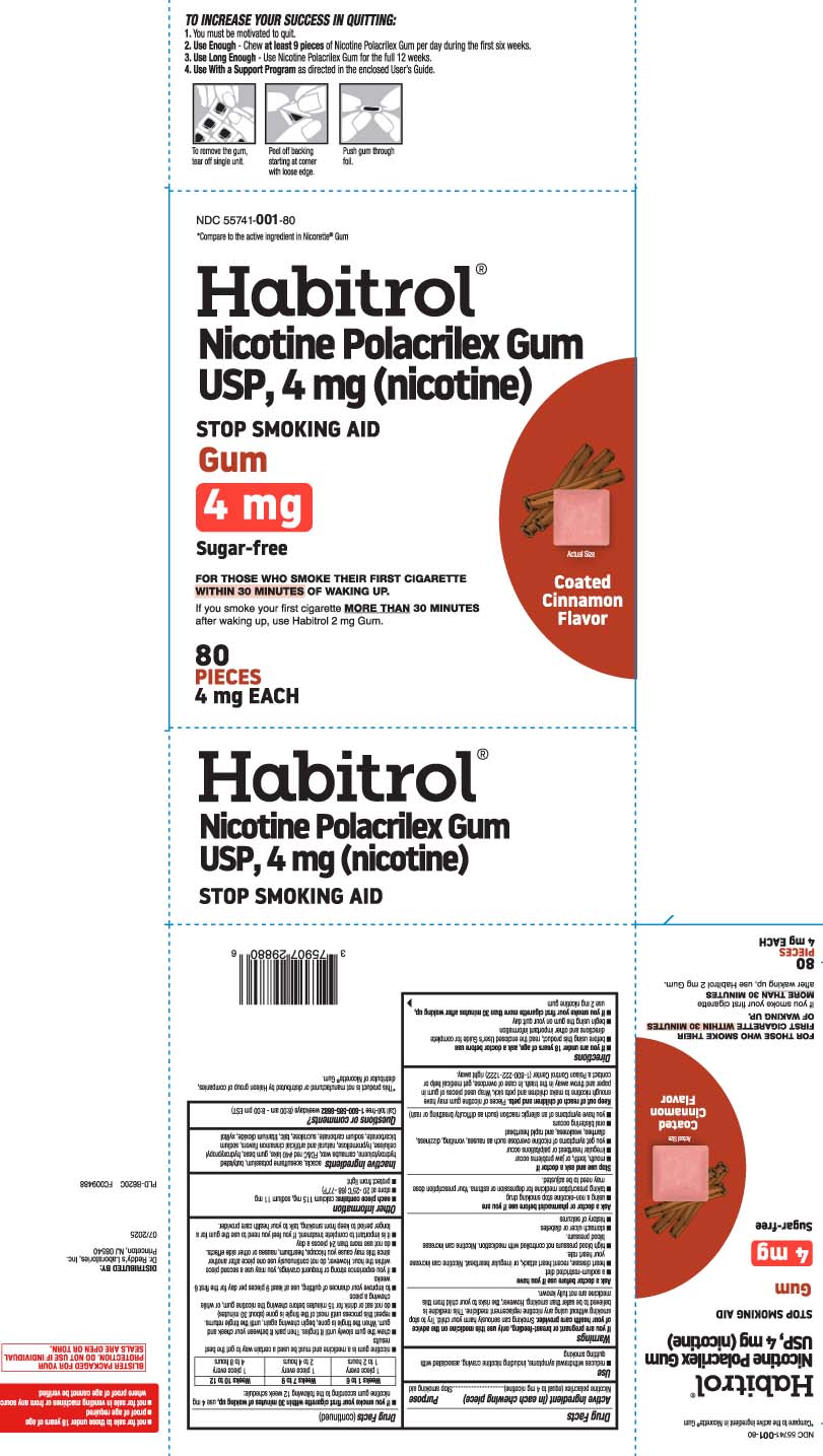 Pill image for Nicotine Polacrilex 4 Mg Cinnamon Coated Usp Gum