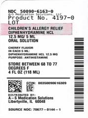 Pill image for Sunmark Children Allergy Relief Dye Free Cherry