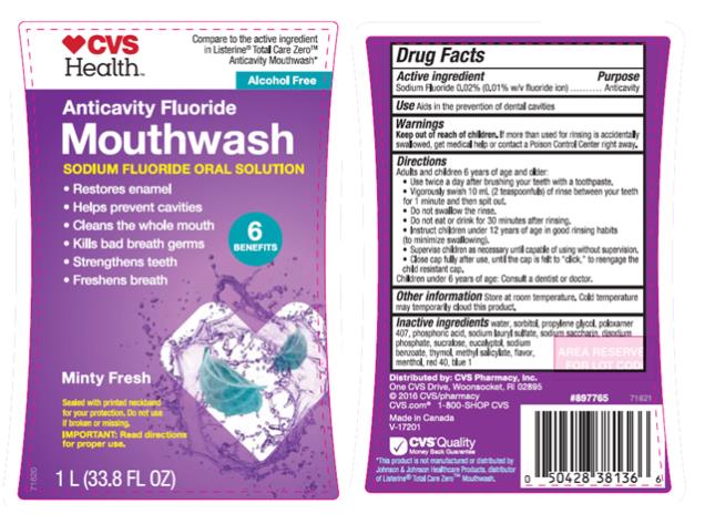 Pill image for Anticavity Fluoride Mouthwash Minty Fresh