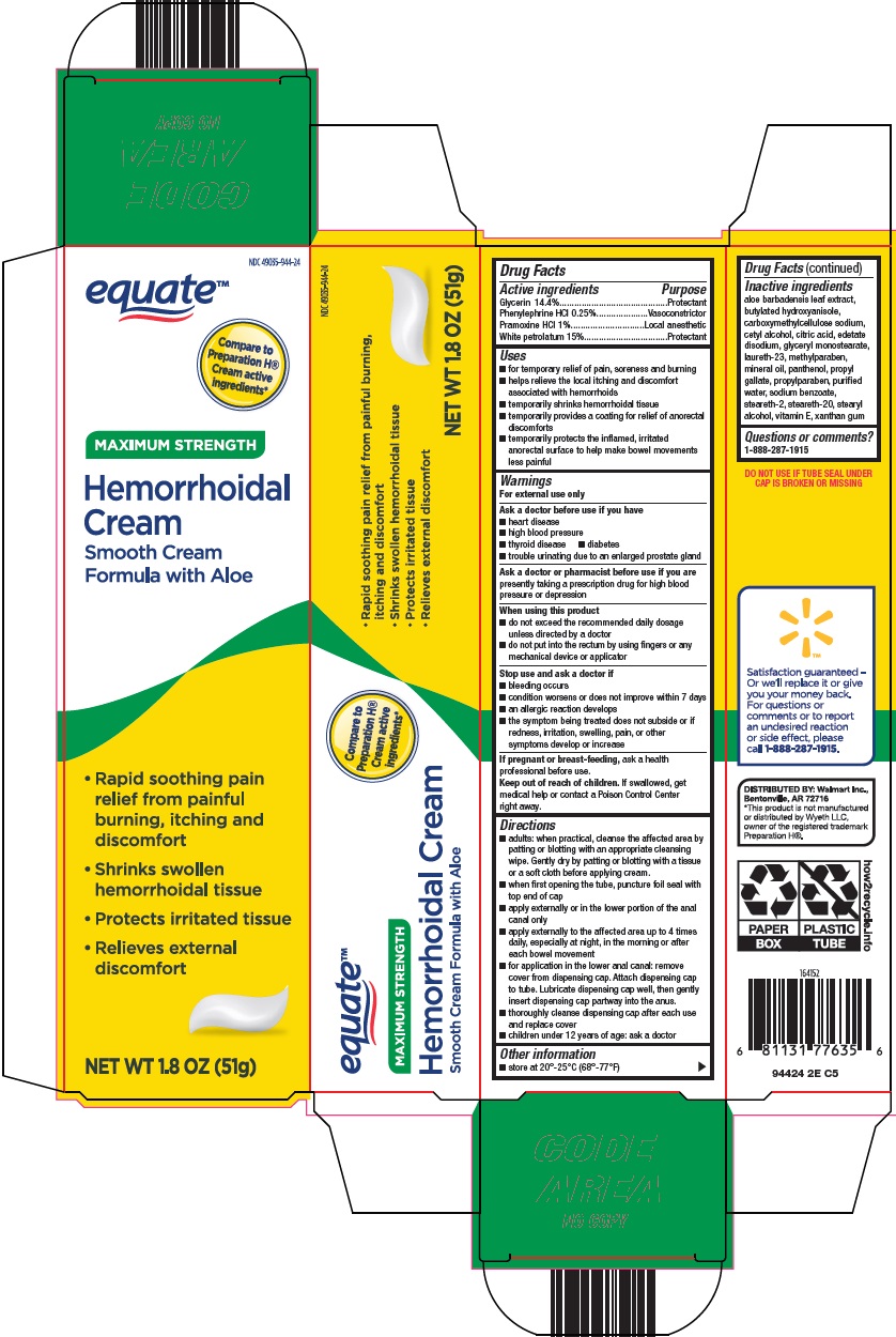 Pill image for Wal-mart Hemorrhoidal Cream Drug Facts