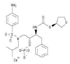 Pill image for These Highlights Do Not Include All The Information Needed To Use Fosamprenavir Calcium Tablets Safely And Effectively. See Full Prescribing Information For Fosamprenavir Calcium Tablets.