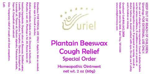 Pill image for Plantain Beeswax Cough Relief Special Order