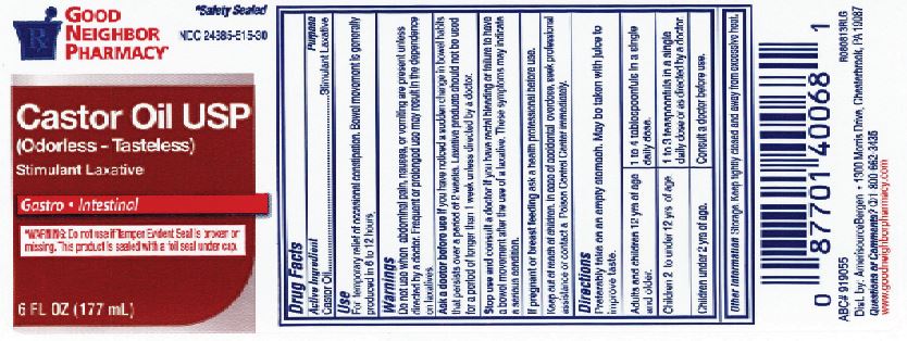 Pill image for Gnp Castor Oil