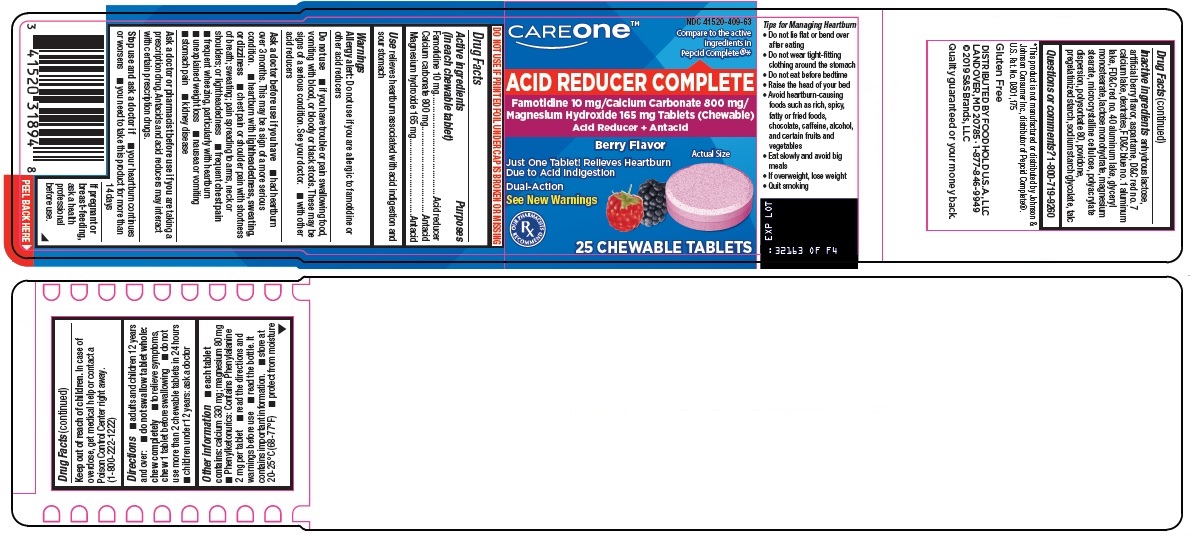 Pill image for American Sales Company Acid Reducer Complete Drug Facts