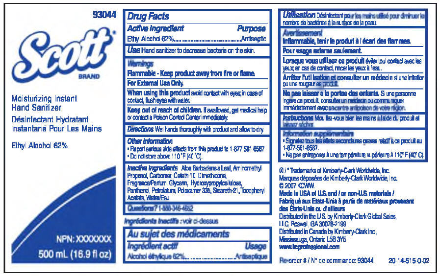 Pill image for Scott Moisturizing Instant Hand Sanitizer