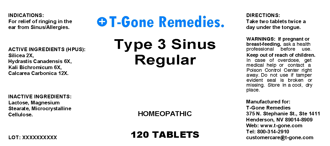 Pill image for Type 3 Sinus Regular