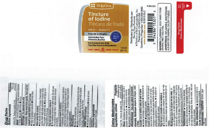 Pill image for De La Cruz Tincture Of Iodine