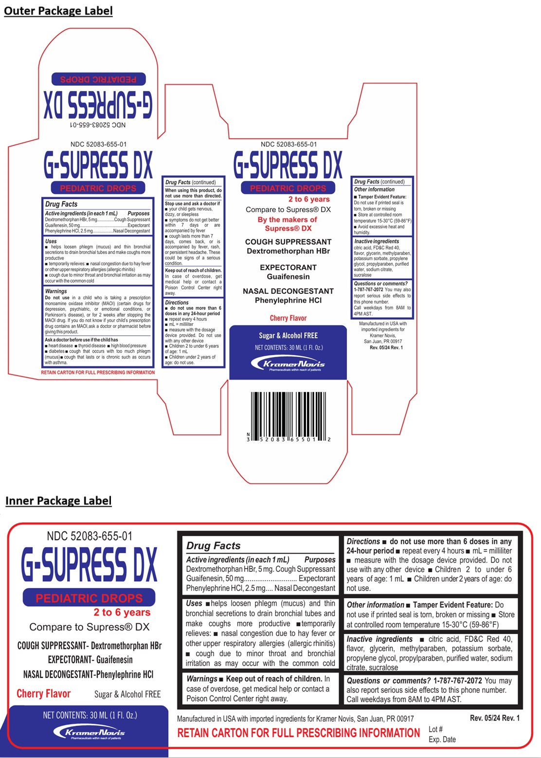 Pill image for G-supress Dx