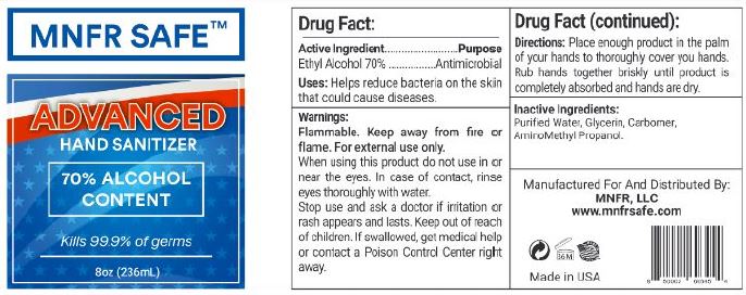 Pill image for Mnfr Safe Advanced Hand Sanitizer