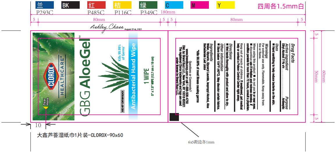 Pill image for Clorox Healtcare™ Antibacterial Hand Wipes