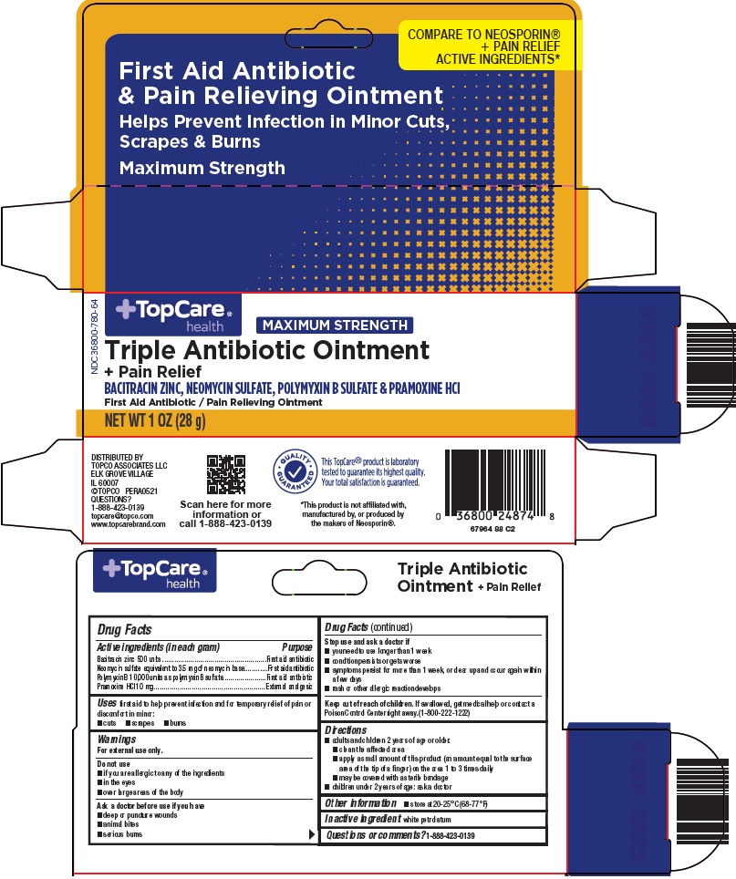 Pill image for Topco Associates Llc. Triple Antibiotic Ointment Drug Facts