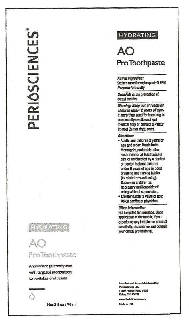 Pill image for Periosciences Hydrating Ao Protoothpaste