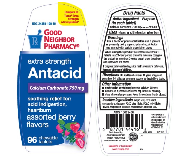 Pill image for Good Neighbor Pharmacy antacid