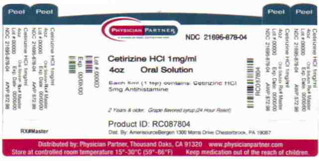 Pill image for Cetirizine Hcl Drug Facts