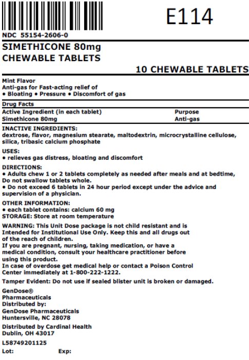 Pill image for Simethicone 80 Mg Chewable Tablets