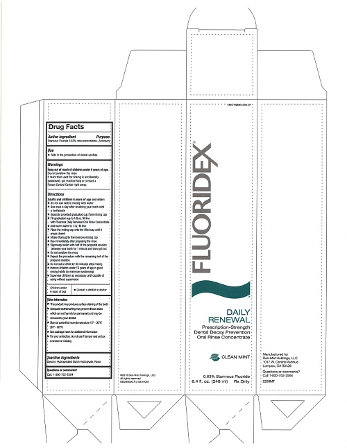 Pill image for Fluoridex - 0.63% Stannous Fluoride Rinse