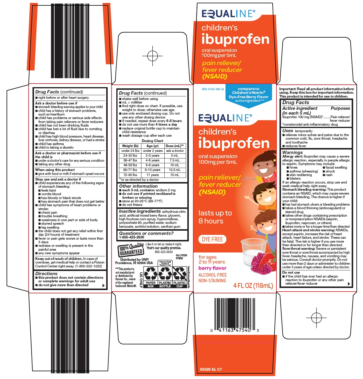 Pill image for Supervalu Inc. Children’s Ibuprofen Oral Suspension Drug Facts