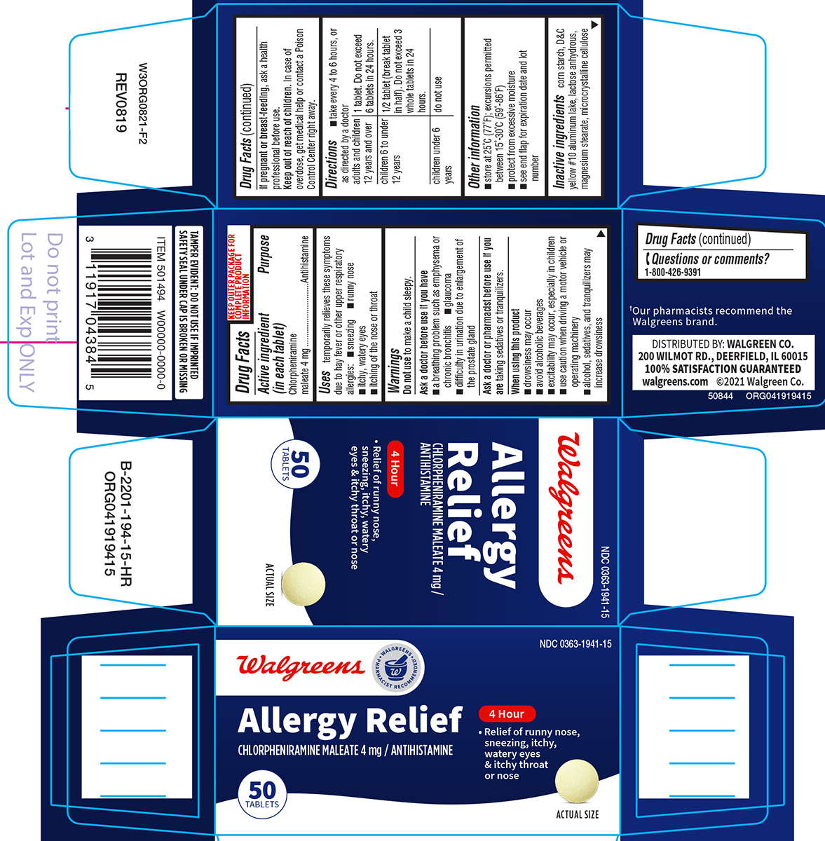 Pill image for Walgreens 44-194-allergy