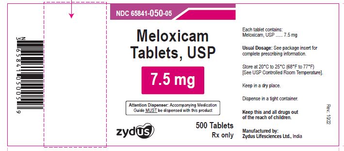 Pill image for Meloxicam Tablets
