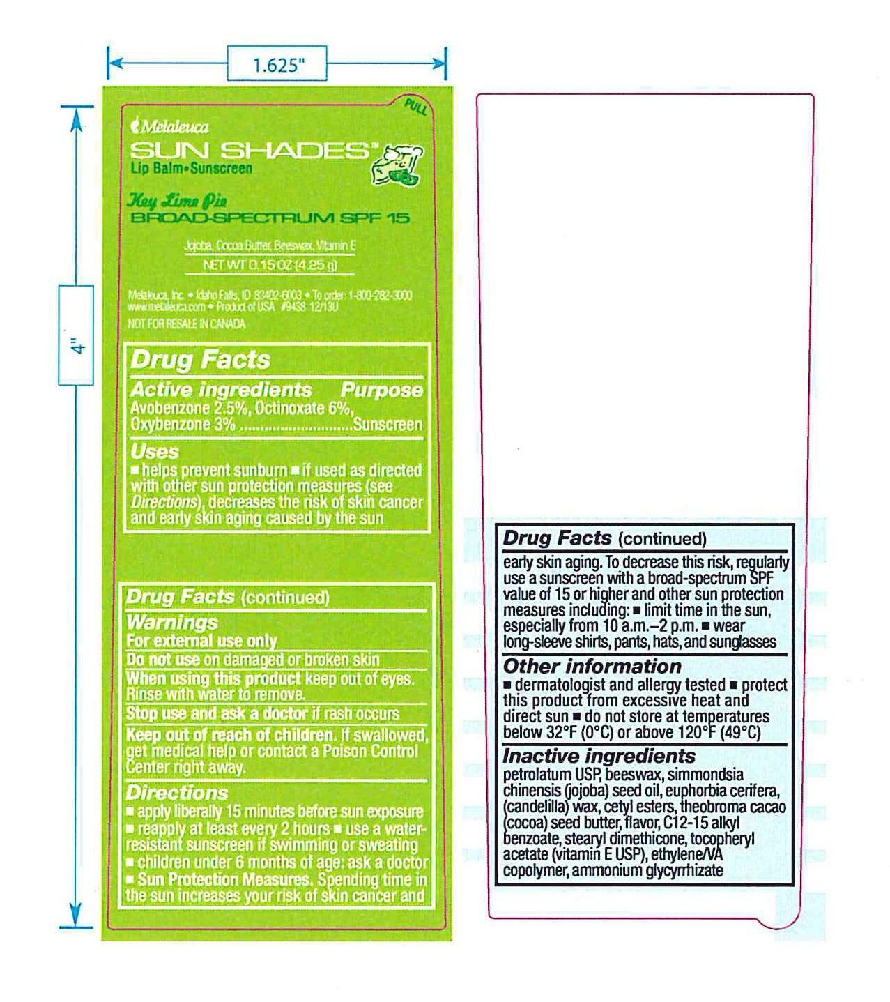 Pill image for Sun Shades Lip Balm - Sunscreen