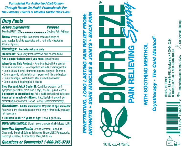 Pill image for Biofreeze Pain Relieving Spray