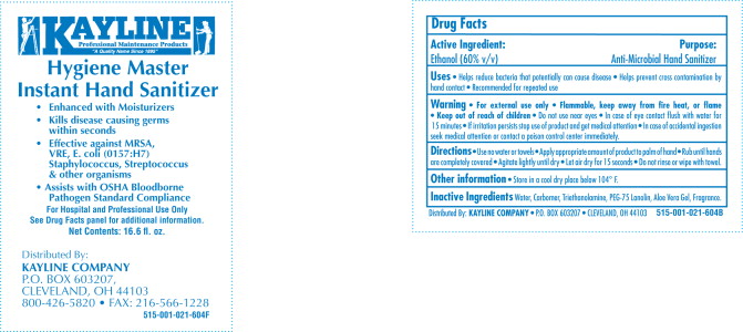 Pill image for hygiene master instant hand sanitizer