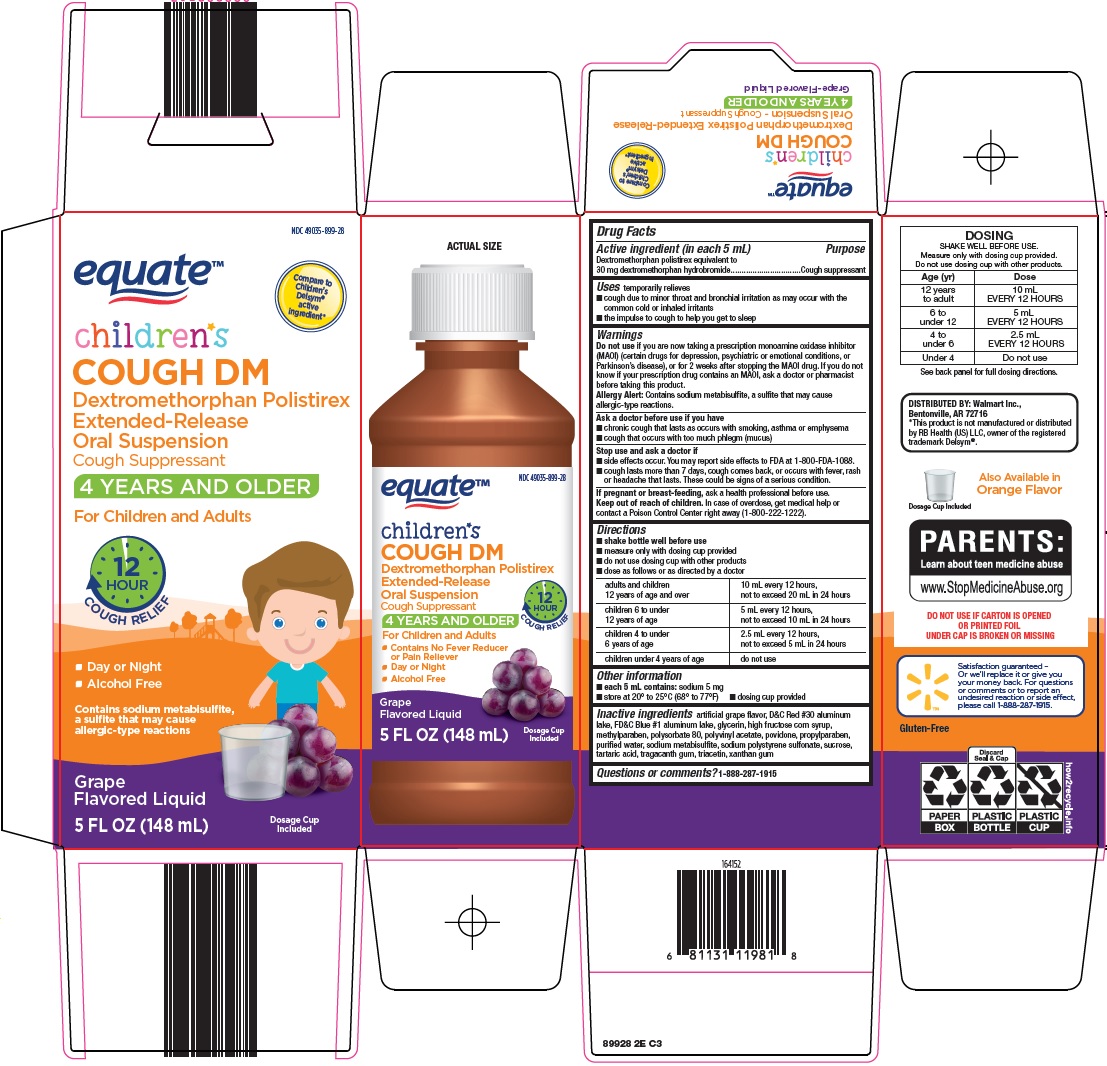 Pill image for Wal-mart Children’s Cough Dm Drug Facts