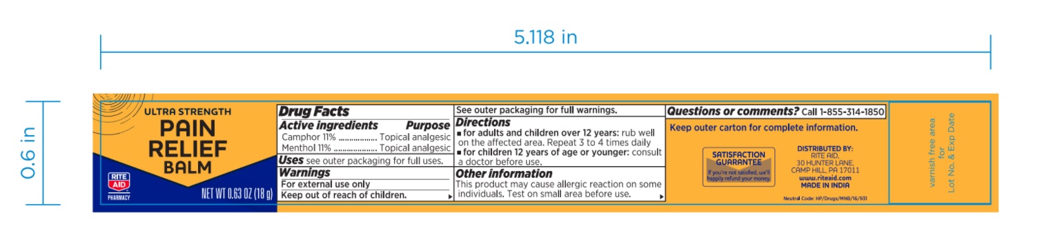 Pill image for Ultra Strength Pain Relief Balm
