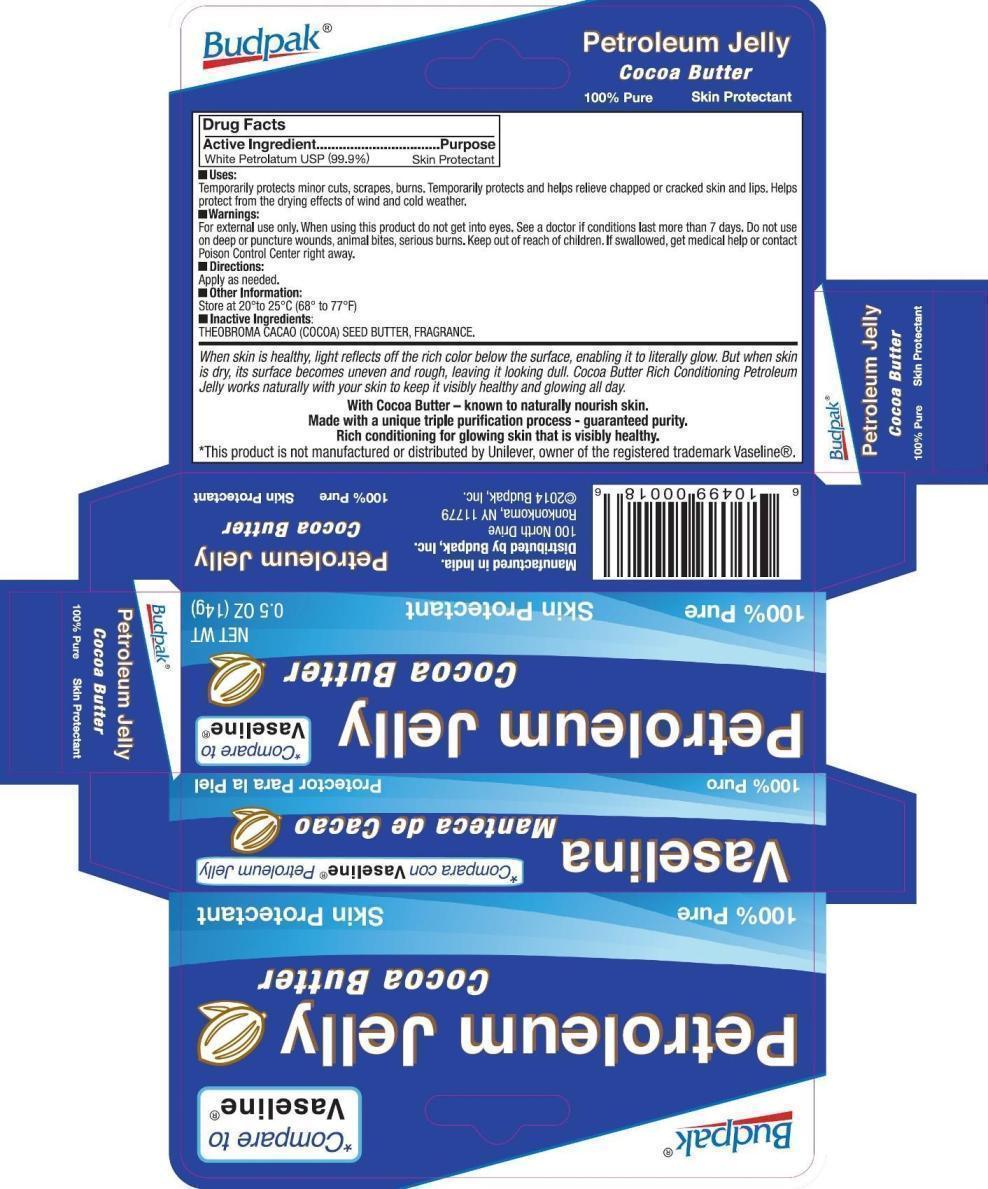 Pill image for Budpak Petroleum Cocoa Butter Jelly