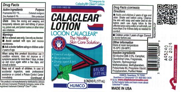 Pill image for Humco Calaclear