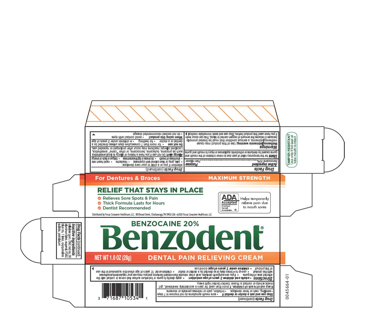 Pill image for Benzodent