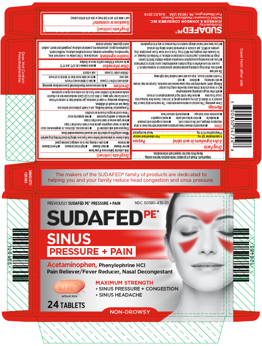 Pill image for Sudafed Pe Sinus Pressure Plus Pain