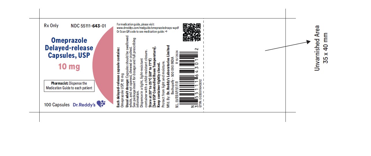 Pill image for These Highlights Do Not Include All The Information Needed To Use Omeprazole Delayed-release Capsules Safely And Effectively. See Full Prescribing Information For Omeprazole Delayed-release Capsules.