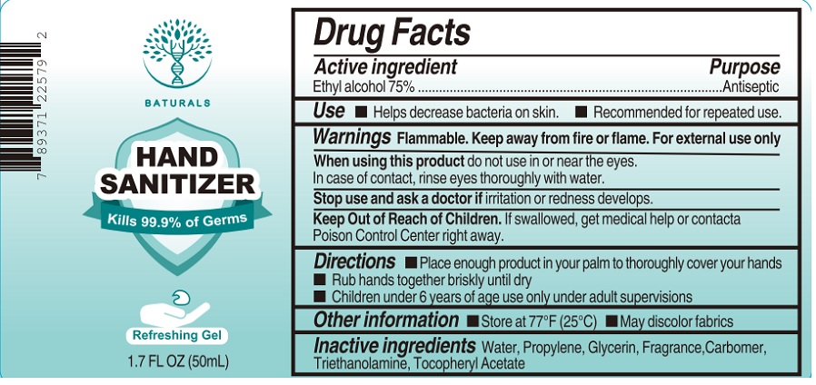 Pill image for Baturals Hand Sanitizer