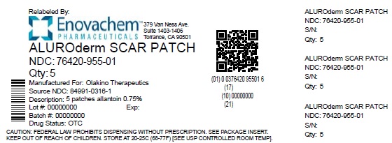 Pill image for aluroderm scar patch