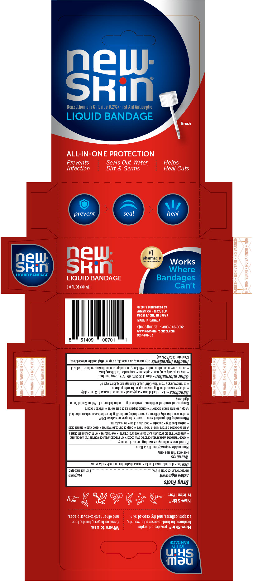 Pill image for New Skin Liquid Bandage