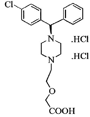 Pill image for These Highlights Do Not Include All The Information Needed To Use Levocetirizine Dihydrochloride Tablets Safely And Effectively. See Full Prescribing Information For Levocetirizine Dihydrochloride Tablets.