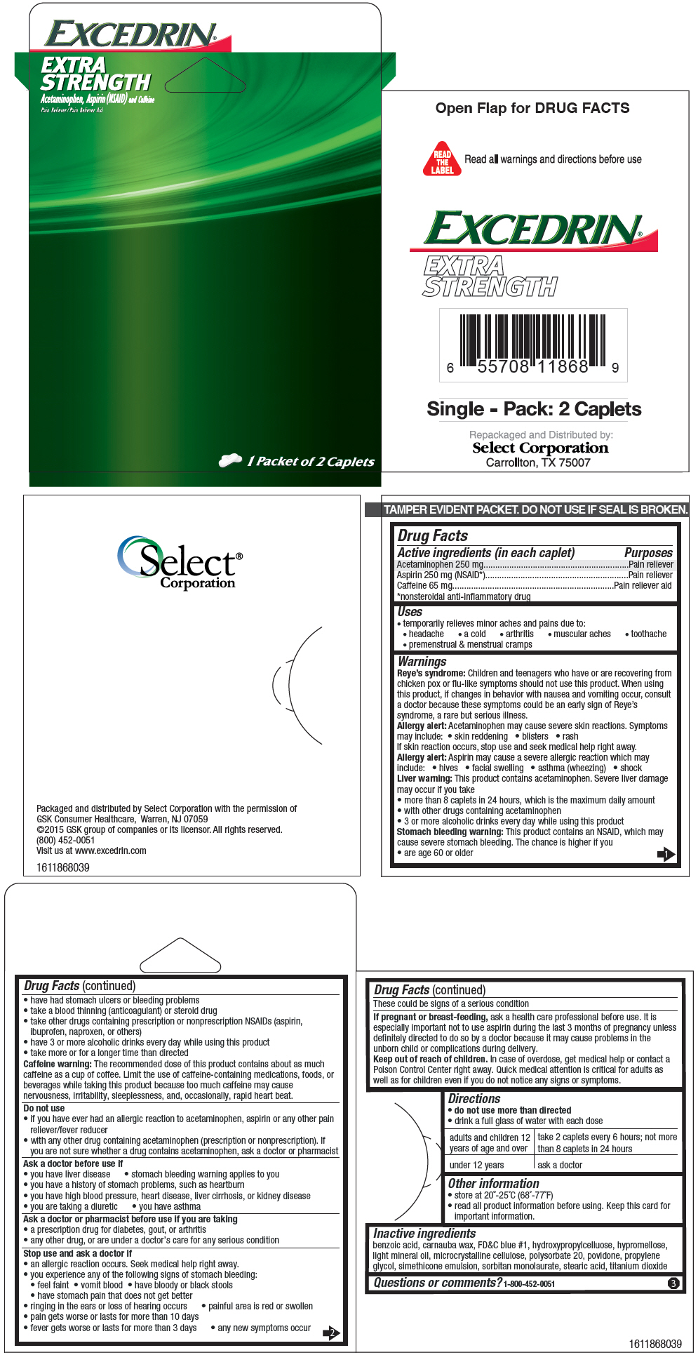 Pill image for Excedrin® Extra Strength