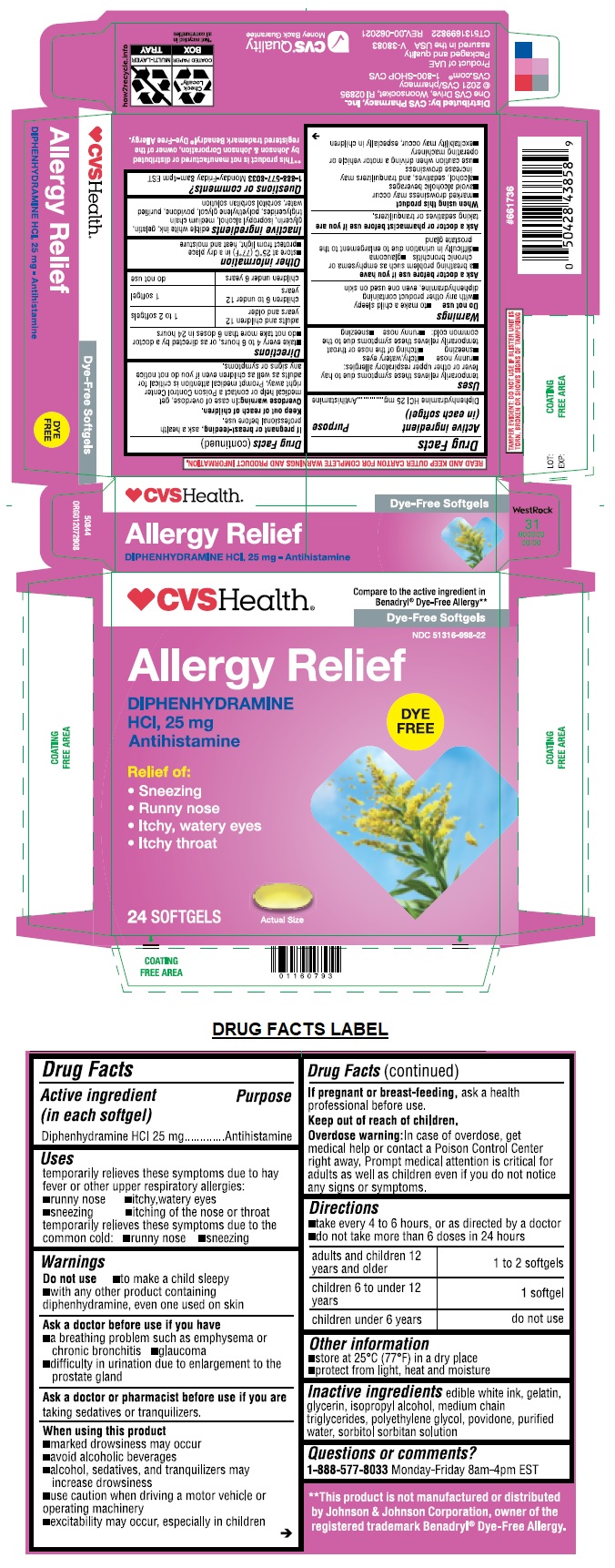 Pill image for Allergy Relief Dye-free Softgel