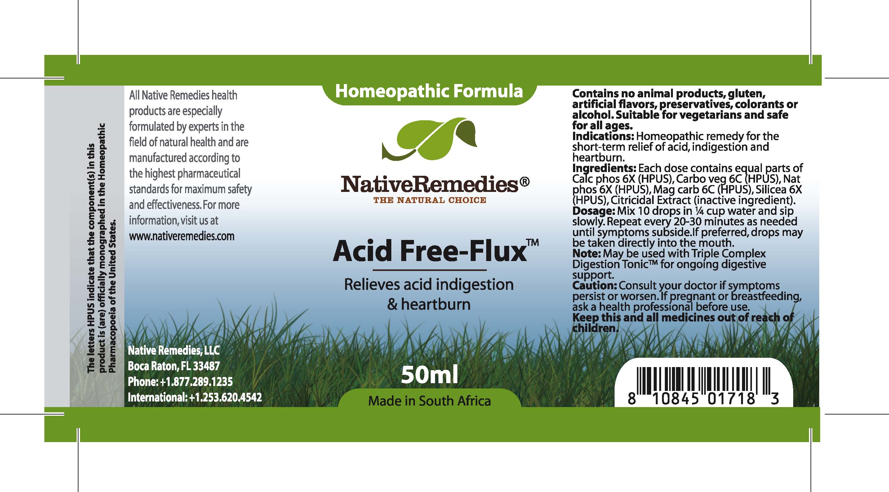 Pill image for Acid Free-flux