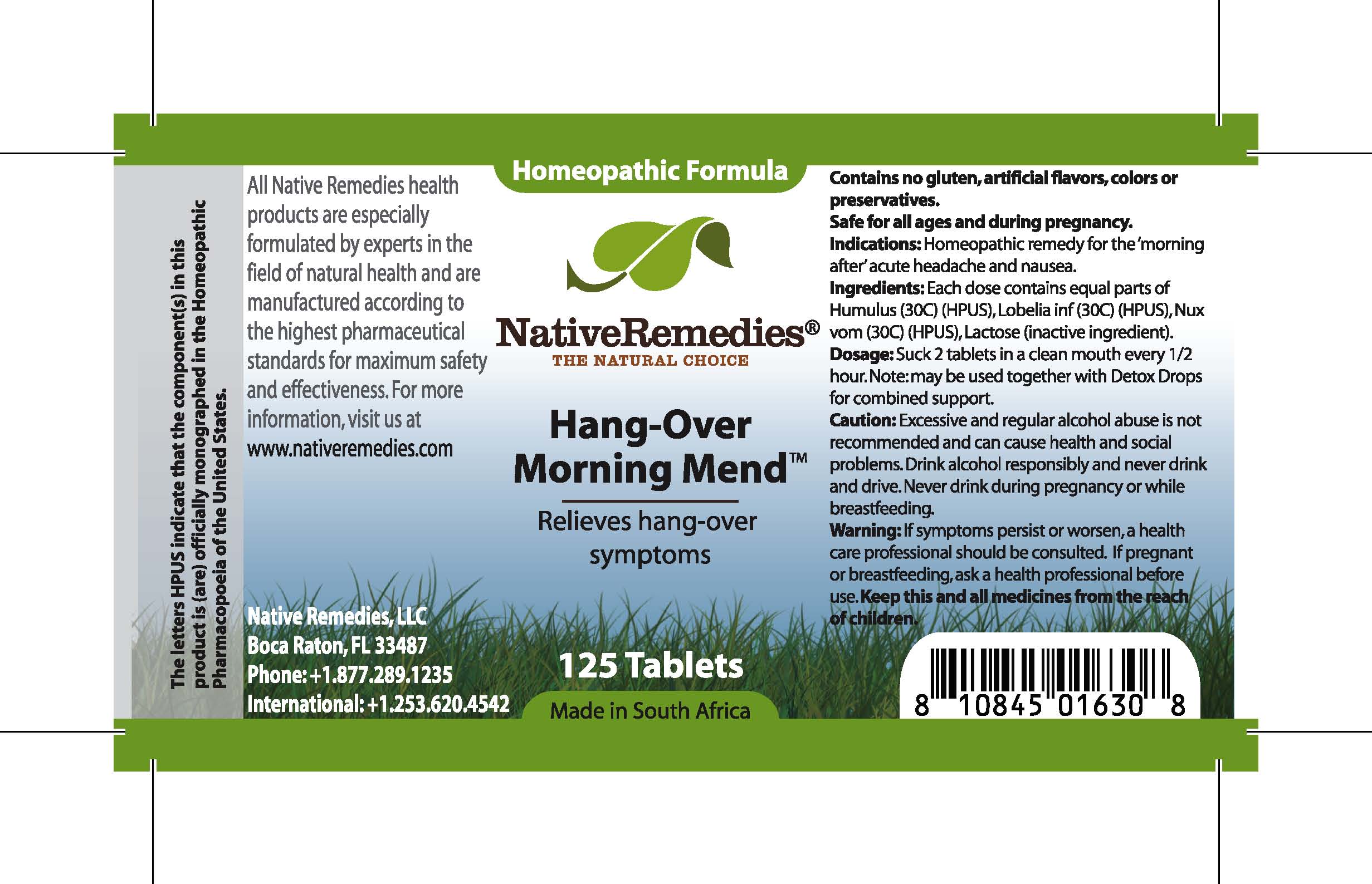 Pill image for Hang-over Morning Mend