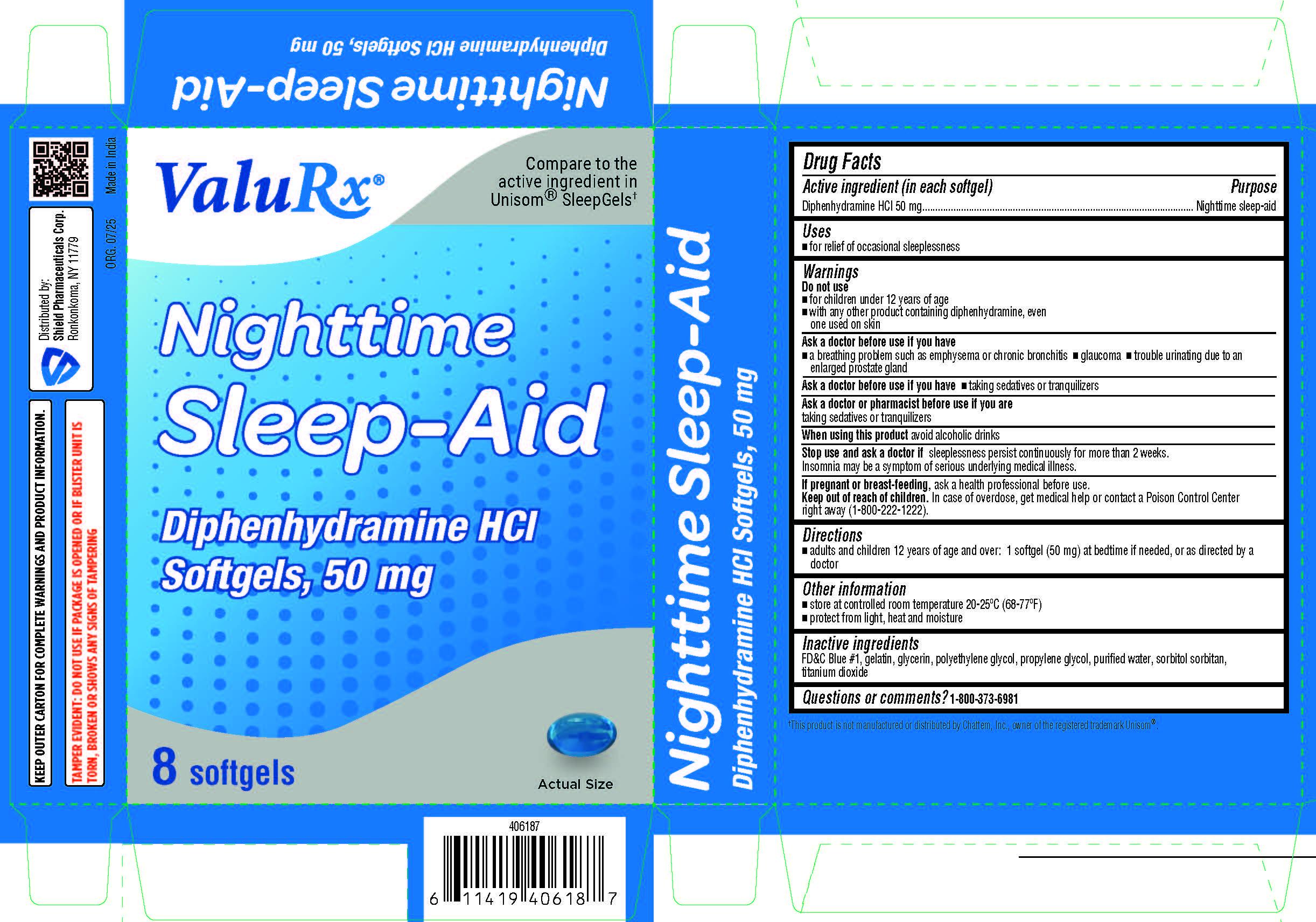 Pill image for Nighttime Sleep Aid