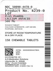 Pill image for Calcium Antacid