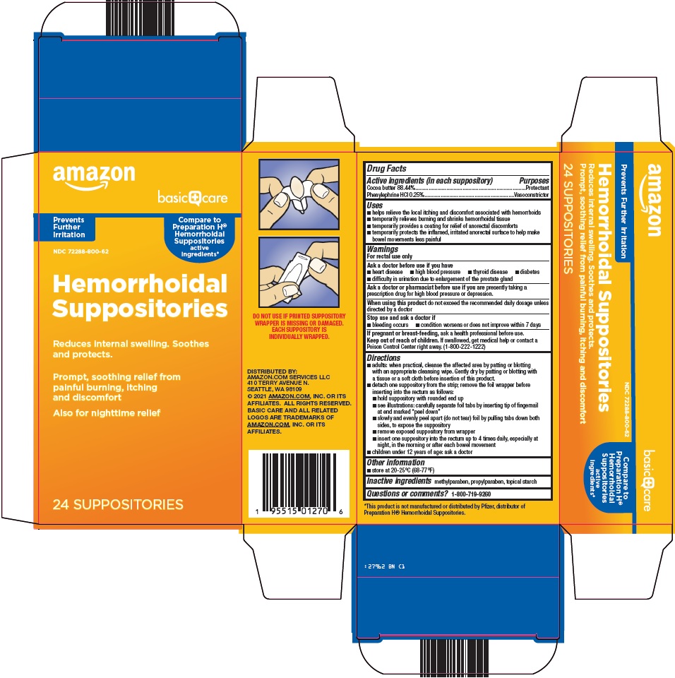 Pill image for amazon hemorrhoidal suppositories drug facts